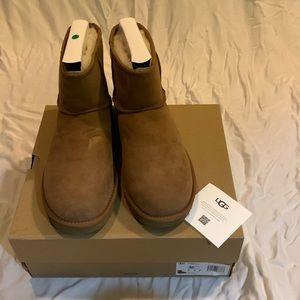 UGG Classic Mini II Chestnut Shearling Lined Boots 10
